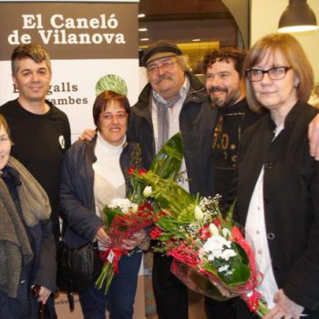 En Pere Tàpias apadrina el Caneló de Vilanova