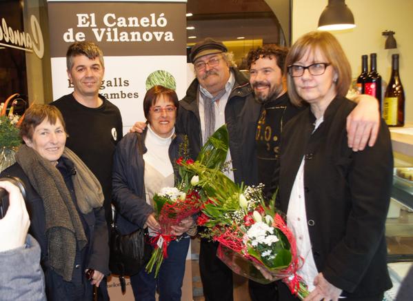En Pere Tàpias apadrina el Caneló de Vilanova