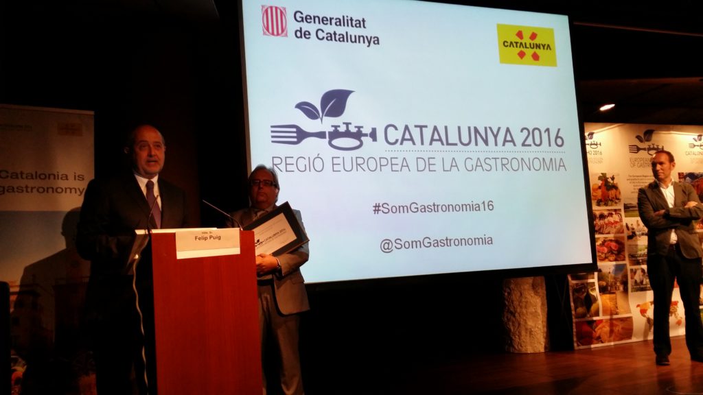 Catalunya Regió Europea de la Gastronomia 2016