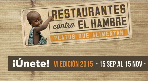 Se buscan chefs y restaurantes dispuestos a luchar contra la desnutrición infantil