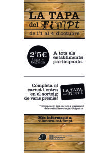 ruta de tapes del FIMPT Vilanova, Festival de Música Popular Tradicional
