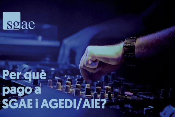 Per què pago a SGAE i AGEDI/AIE? que pago a SGAE i AGEDI/AIE?