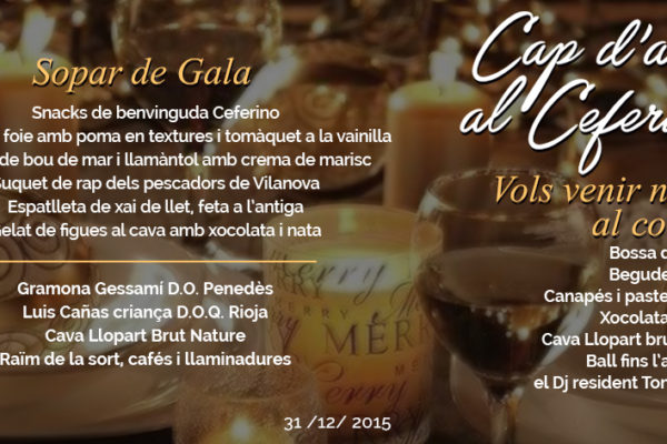 Cap d’any al Ceferino