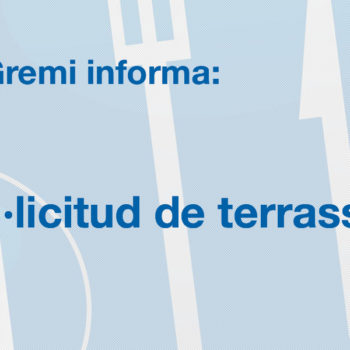 Sol·licitud de terrasses