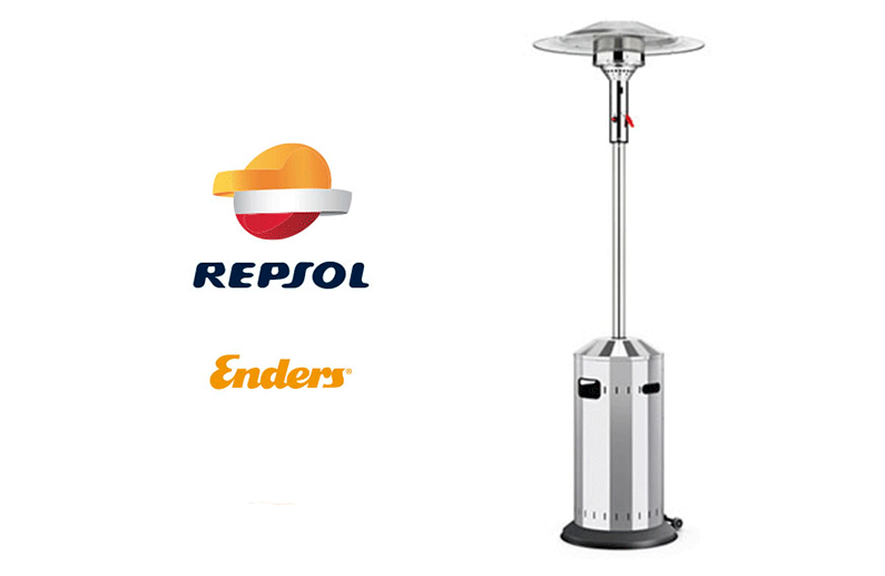 Conveni amb repsol: lloguer de estufes per terrasses