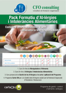 Convenis del Gremi formació en al·lèrgies i intoleràncies alimentàries
