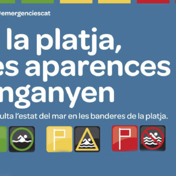 Bany Segur 2016, Campanya de sensibilització “Bany Segur 2016”, pòster Campanya Bany Segur 2016
