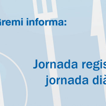 Jornada registre jornada diària