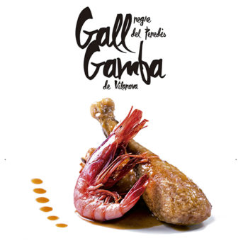 Gall Negre del Penedès & Gamba de Vilanova, plat de Festa Major