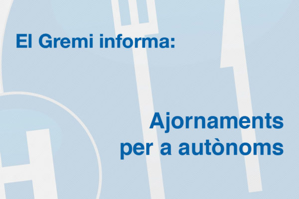 ajornaments per a autònoms