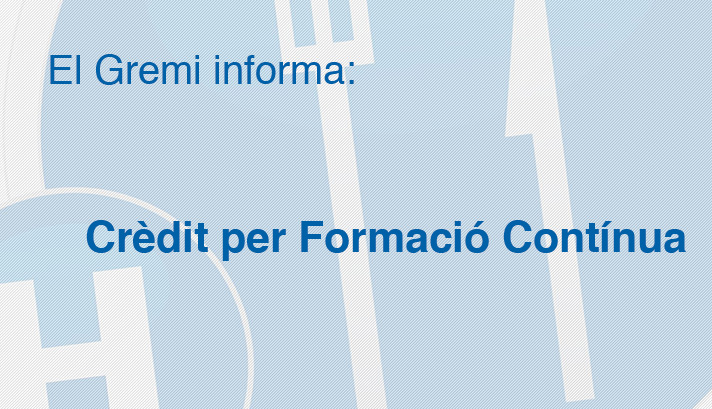 Crèdit per Formació Contínua