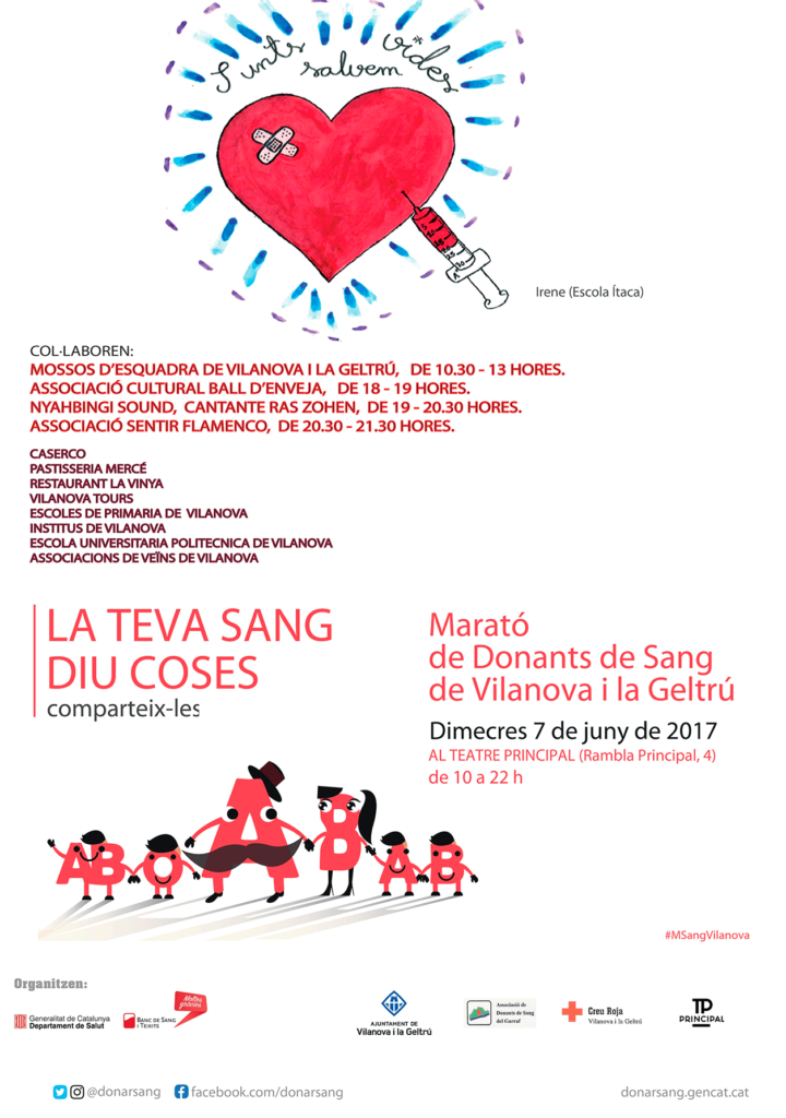 Marato-de-Donants-de-Sang-de-Vilanova-i-la-Geltru-cartell
