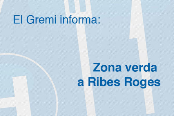 Zona verda al barri de Ribes Roges, Zona verda a Ribes Roges