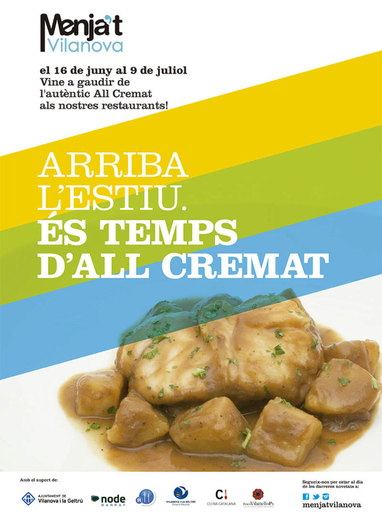 Arriba l’estiu, és temps d’All Cremat!,Menja't Vilanova