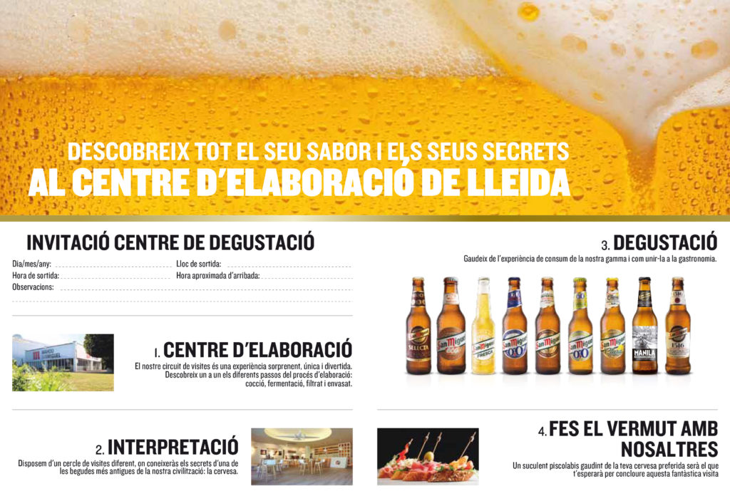 visita a la fabrica de cervesa San Miguel
