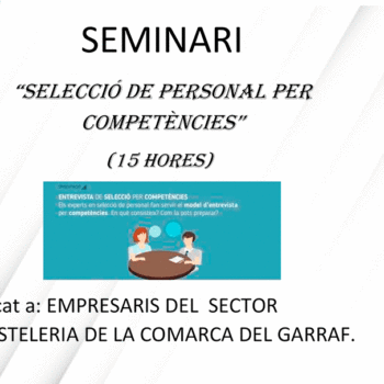 Selecció de Personal per competències