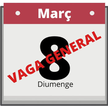 Convocatòria de Vaga General el 8 de març