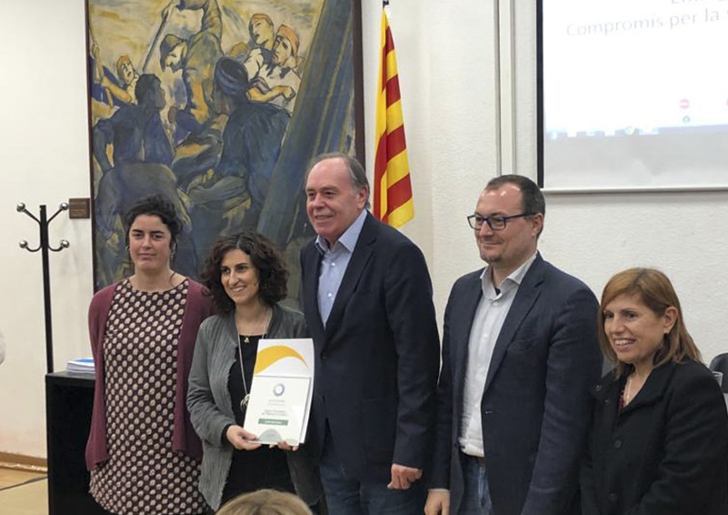 El Gremi d'Hostaleria i Turisme del Garraf rep el distintiu al compromís per a la sostenibilitat del Programa Biosphere