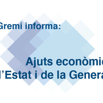 Ajuts econòmics de l’Estat i de la Generalit