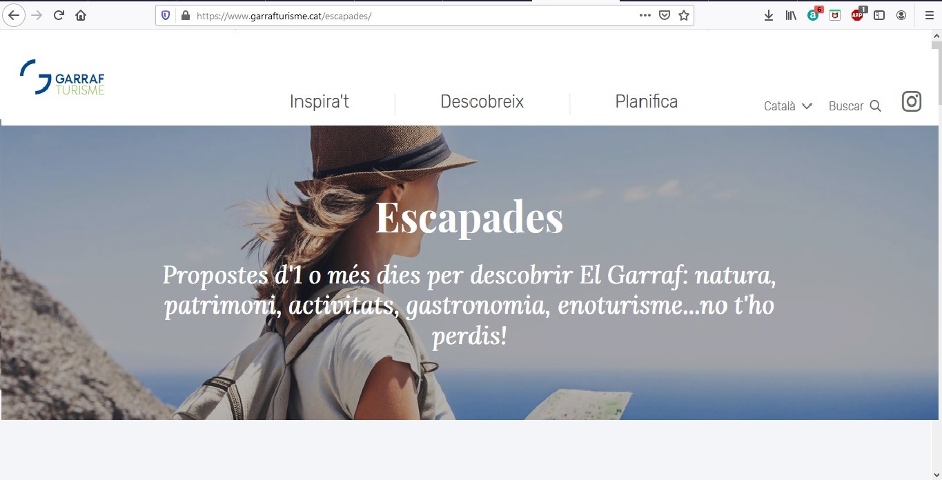 Proposta d'escapades al Garraf