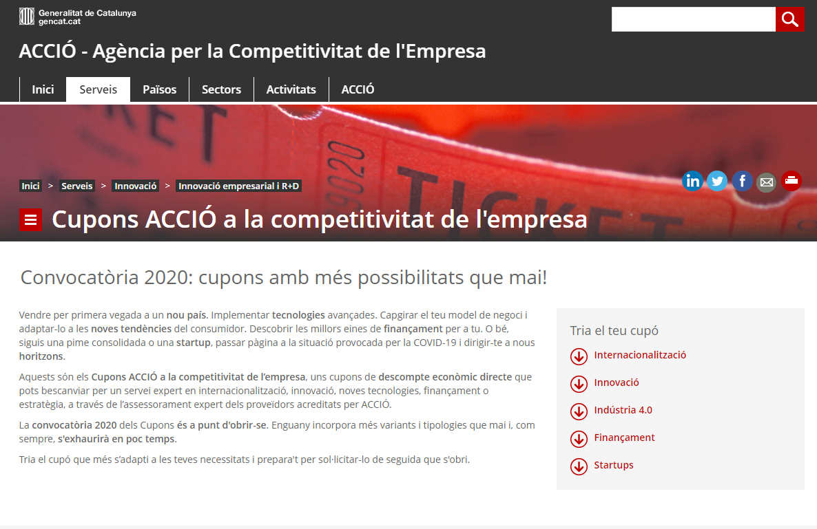Cupons ACCIÓ
