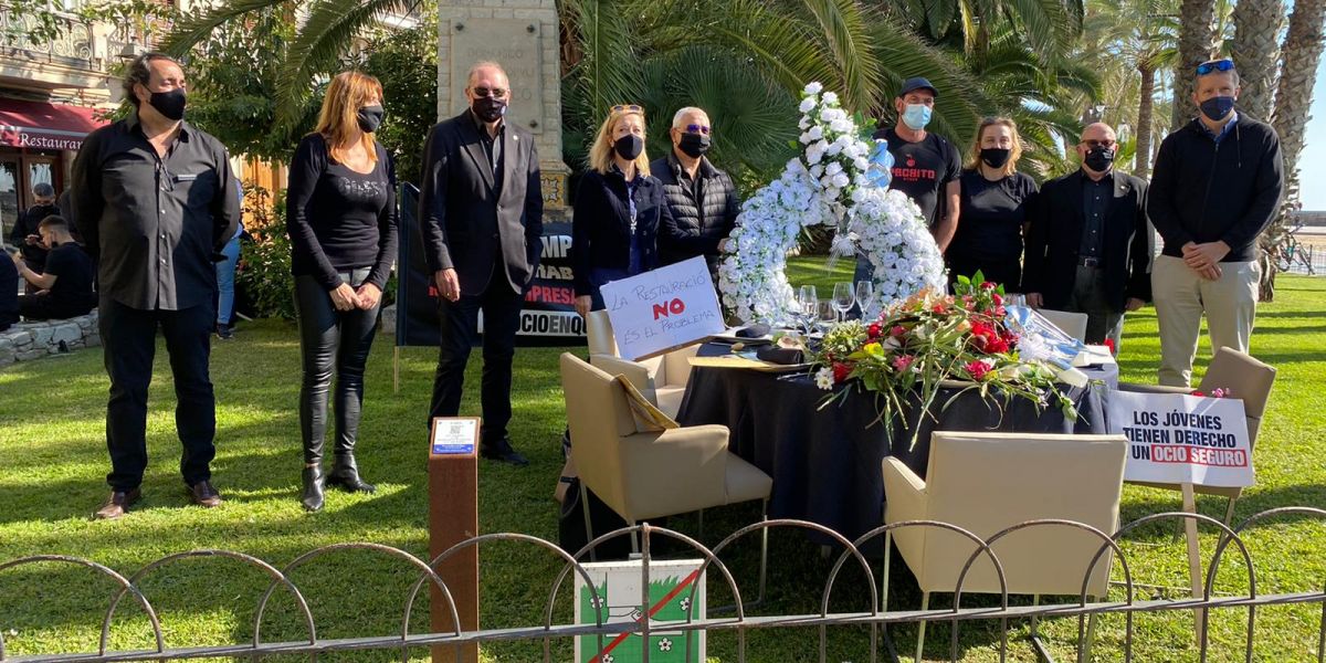 Concentració de la restauració a Sitges