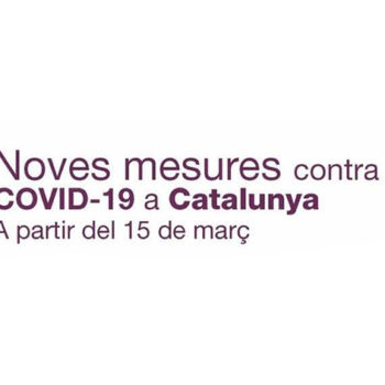 noves mesures restrictives vàlides fins 29 de març de 2021