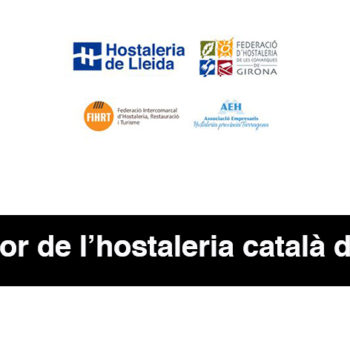 El sector de l’hostaleria català diu prou