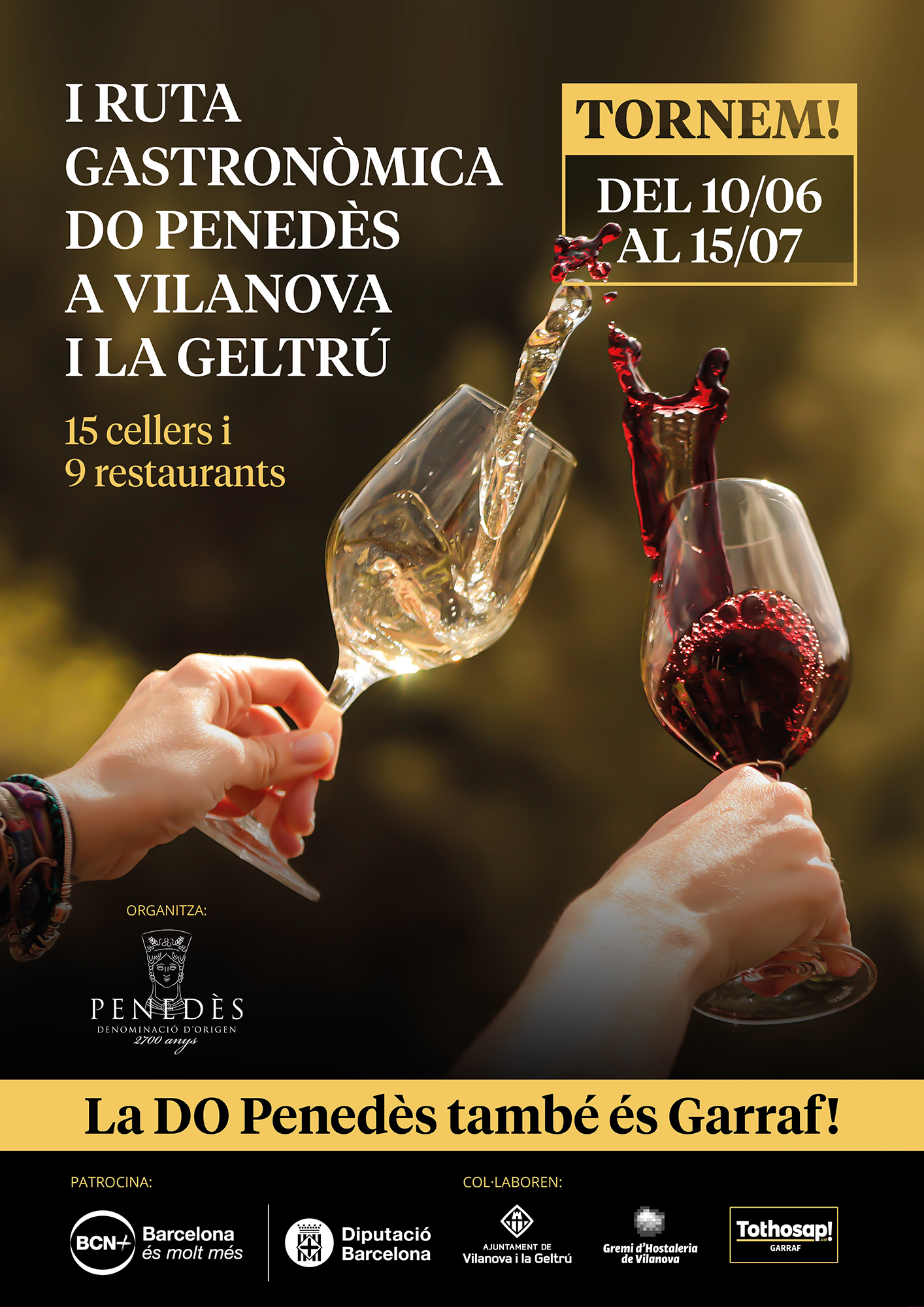 ruta gastronòmica de la DO Penedès a Vilanova i la Geltrú