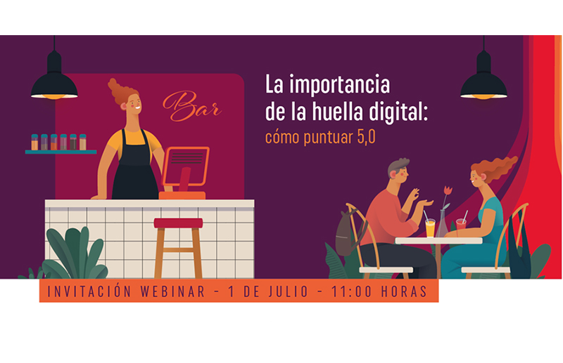 Webinar: «La importancia de la huella digital en el sector de la hostelería»