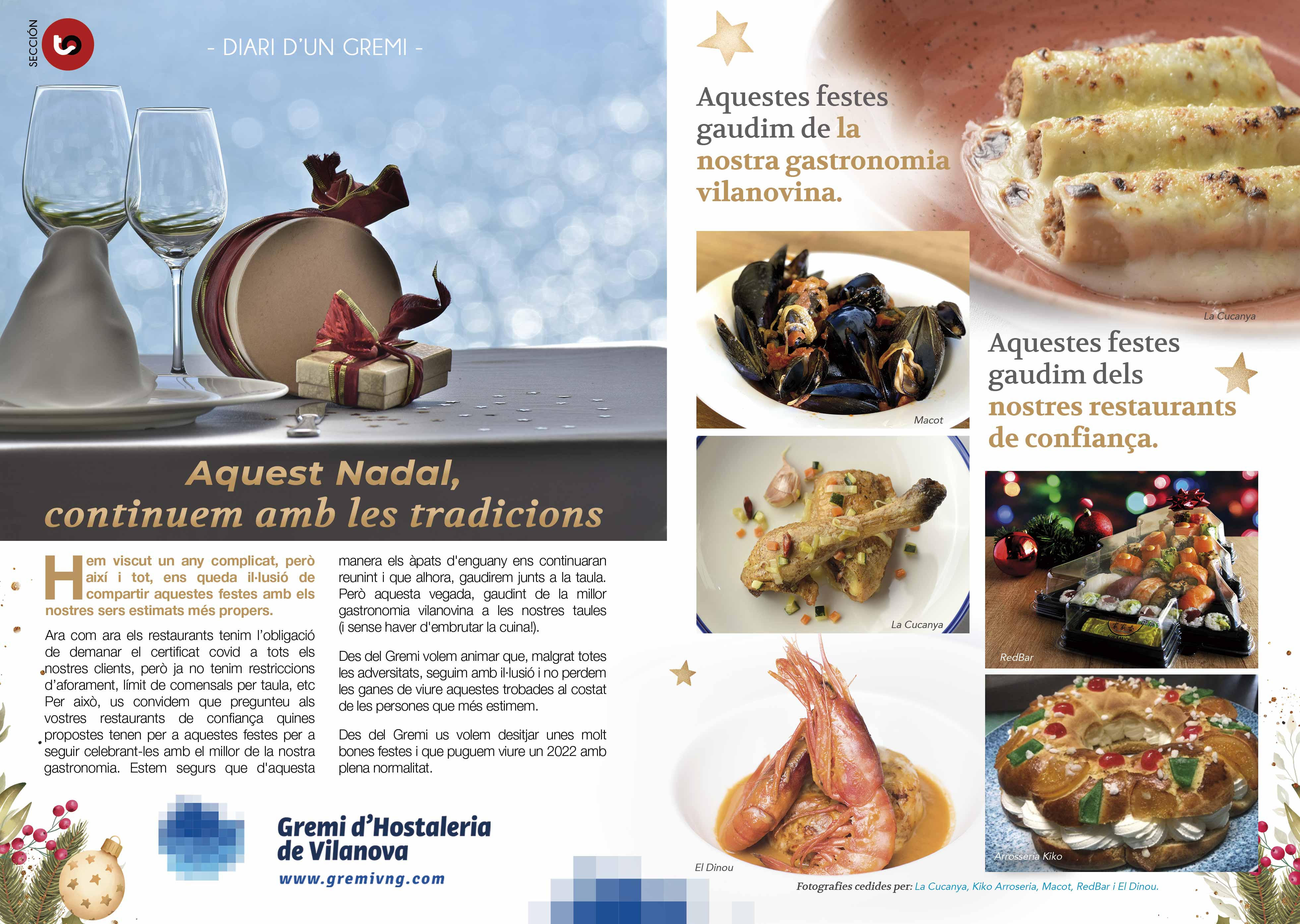 «Aquest Nadal, continuem amb les tradicions»
